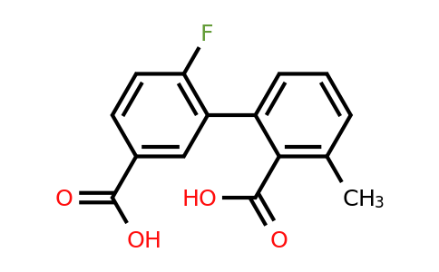 1261955-70-7 | 2-(5-Carboxy-2-fluorophenyl)-6-methylbenzoic acid