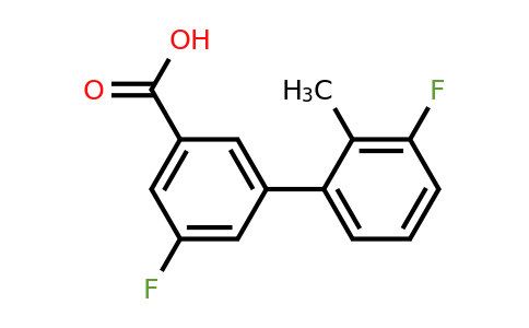 1261955-79-6 | 5-Fluoro-3-(3-fluoro-2-methylphenyl)benzoic acid