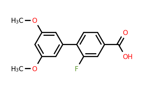 1261956-06-2 | 4-(3,5-Dimethoxyphenyl)-3-fluorobenzoic acid