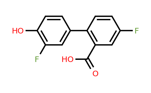 1261956-16-4 | 5-Fluoro-2-(3-fluoro-4-hydroxyphenyl)benzoic acid