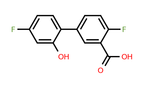 1261956-38-0 | 2-Fluoro-5-(4-fluoro-2-hydroxyphenyl)benzoic acid
