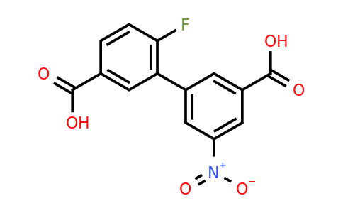1261956-56-2 | 3-(5-Carboxy-2-fluorophenyl)-5-nitrobenzoic acid