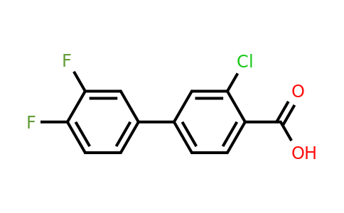 1261956-79-9 | 3-Chloro-3',4'-difluoro-[1,1'-biphenyl]-4-carboxylic acid