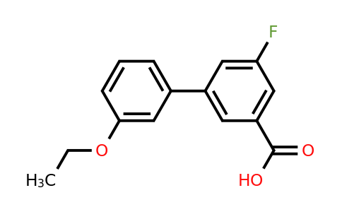 1261957-55-4 | 3-(3-Ethoxyphenyl)-5-fluorobenzoic acid