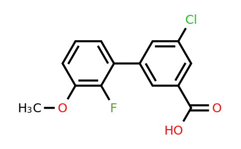 1261957-90-7 | 5-Chloro-3-(2-fluoro-3-methoxyphenyl)benzoic acid