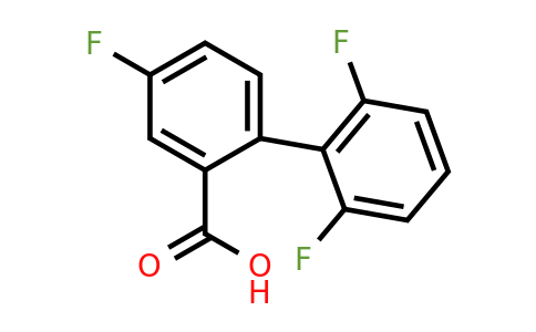 1261959-75-4 | 2-(2,6-Difluorophenyl)-5-fluorobenzoic acid