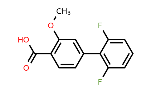 1261959-77-6 | 4-(2,6-Difluorophenyl)-2-methoxybenzoic acid