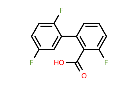 1261959-83-4 | 2-(2,5-Difluorophenyl)-6-fluorobenzoic acid