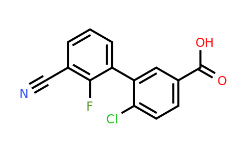 1261960-05-7 | 4-Chloro-3-(3-cyano-2-fluorophenyl)benzoic acid
