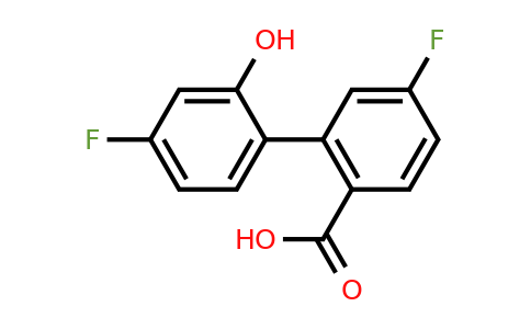1261961-75-4 | 4-Fluoro-2-(4-fluoro-2-hydroxyphenyl)benzoic acid