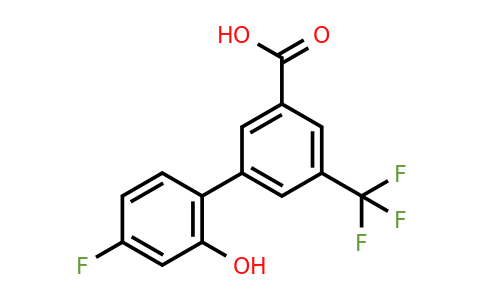 1261961-84-5 | 3-(4-Fluoro-2-hydroxyphenyl)-5-trifluoromethylbenzoic acid