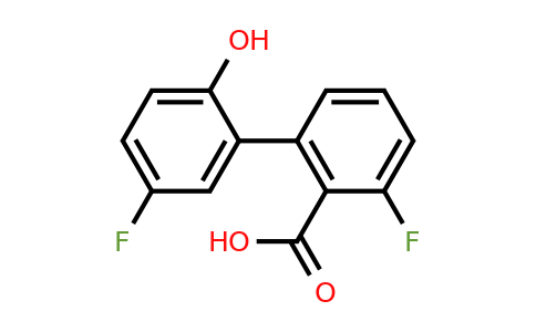 1261961-95-8 | 6-Fluoro-2-(5-fluoro-2-hydroxyphenyl)benzoic acid
