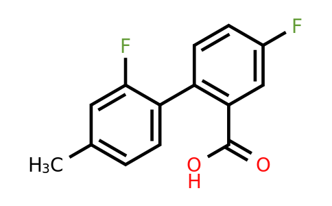 1261962-36-0 | 5-Fluoro-2-(2-fluoro-4-methylphenyl)benzoic acid