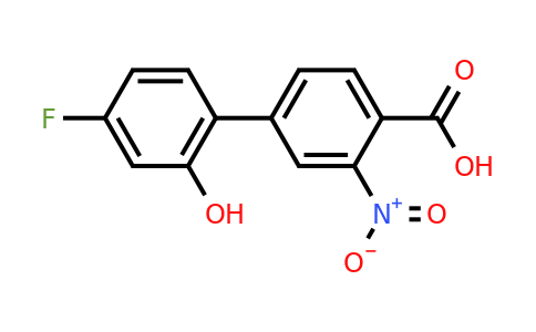 1261963-11-4 | 4-(4-Fluoro-2-hydroxyphenyl)-2-nitrobenzoic acid
