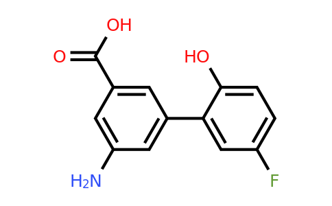 1261963-20-5 | 3-Amino-5-(5-fluoro-2-hydroxyphenyl)benzoic acid