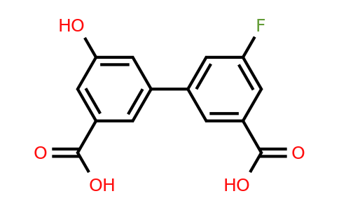1261964-00-4 | 3-(3-Carboxy-5-fluorophenyl)-5-hydroxybenzoic acid