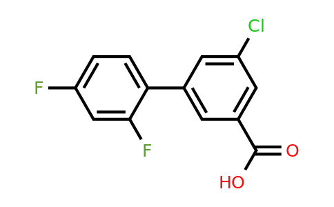 1261964-18-4 | 5-Chloro-3-(2,4-difluorophenyl)benzoic acid