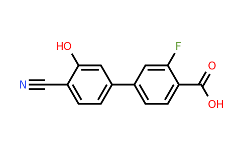 1261964-35-5 | 4'-Cyano-3-fluoro-3'-hydroxy-[1,1'-biphenyl]-4-carboxylic acid