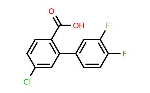 1261964-46-8 | 4-Chloro-2-(3,4-difluorophenyl)benzoic acid