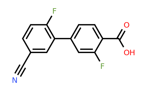 1261965-49-4 | 4-(5-Cyano-2-fluorophenyl)-2-fluorobenzoic acid