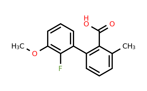 1261966-85-1 | 2-(2-Fluoro-3-methoxyphenyl)-6-methylbenzoic acid
