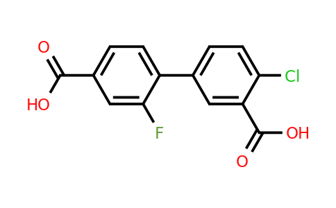 1261967-09-2 | 4-(3-Carboxy-4-chlorophenyl)-3-fluorobenzoic acid