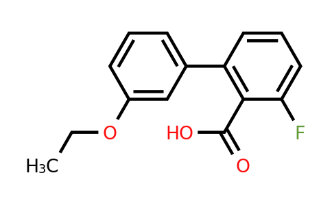 1261968-51-7 | 2-(3-Ethoxyphenyl)-6-fluorobenzoic acid