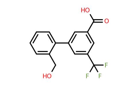 1261969-86-1 | 3-(2-Hydroxymethylphenyl)-5-trifluoromethylbenzoic acid