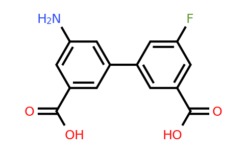 1261969-94-1 | 3-Amino-5-(3-carboxy-5-fluorophenyl)benzoic acid