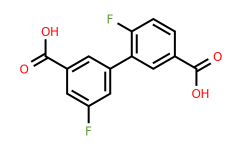 1261969-97-4 | 3-(3-Carboxy-5-fluorophenyl)-4-fluorobenzoic acid