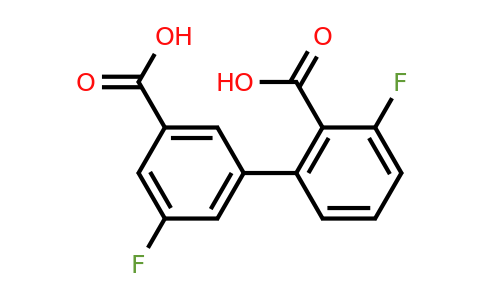 1261970-00-6 | 2-(3-Carboxy-5-fluorophenyl)-6-fluorobenzoic acid