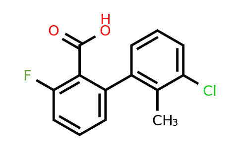 1261970-07-3 | 2-(3-Chloro-2-methylphenyl)-6-fluorobenzoic acid