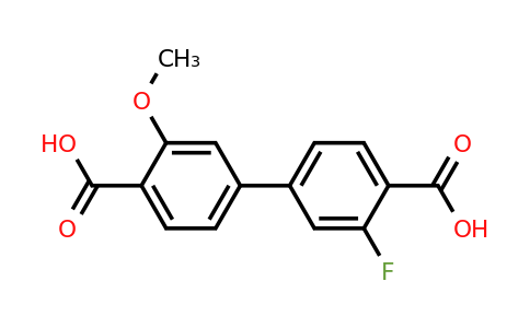 1261970-08-4 | 4-(4-Carboxy-3-fluorophenyl)-2-methoxybenzoic acid
