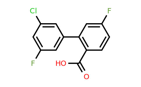 1261970-20-0 | 2-(3-Chloro-5-fluorophenyl)-4-fluorobenzoic acid