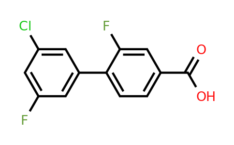 1261970-29-9 | 3'-Chloro-2,5'-difluoro-[1,1'-biphenyl]-4-carboxylic acid