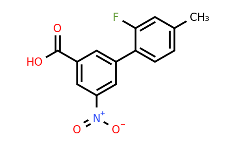 1261970-42-6 | 2'-Fluoro-4'-methyl-5-nitro-[1,1'-biphenyl]-3-carboxylic acid