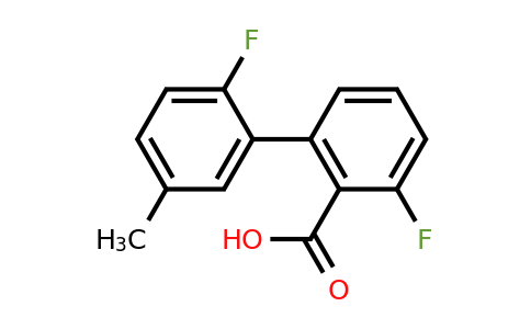 1261970-45-9 | 6-Fluoro-2-(2-fluoro-5-methylphenyl)benzoic acid
