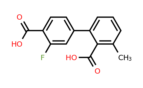 1261971-01-0 | 2-(4-Carboxy-3-fluorophenyl)-6-methylbenzoic acid