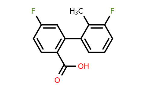 1261971-63-4 | 4-Fluoro-2-(3-fluoro-2-methylphenyl)benzoic acid