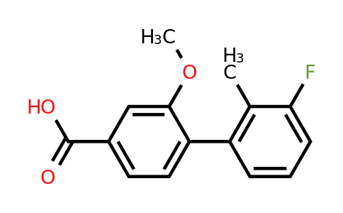 1261971-81-6 | 4-(3-Fluoro-2-methylphenyl)-3-methoxybenzoic acid