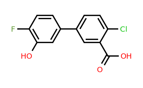 1261971-96-3 | 5-(3-Carboxy-4-chlorophenyl)-2-fluorophenol