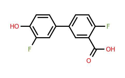 1261972-16-0 | 2-Fluoro-5-(3-fluoro-4-hydroxyphenyl)benzoic acid