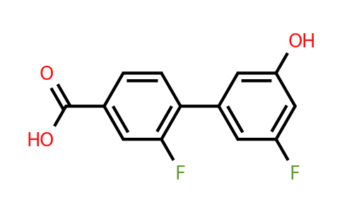1261972-31-9 | 3-Fluoro-4-(3-fluoro-5-hydroxyphenyl)benzoic acid