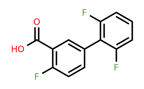 1261973-19-6 | 5-(2,6-Difluorophenyl)-2-fluorobenzoic acid