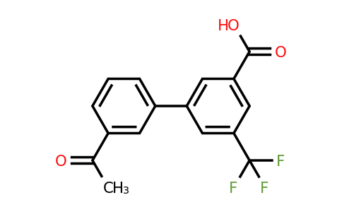 1261973-71-0 | 3-(3-Acetylphenyl)-5-trifluoromethylbenzoic acid