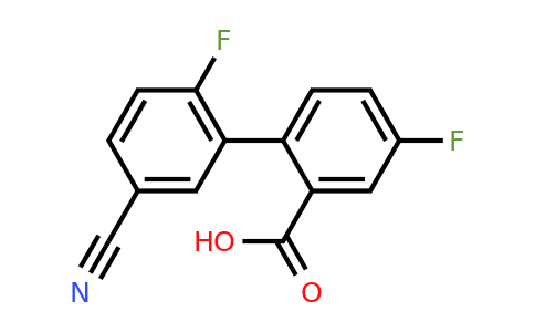 1261974-08-6 | 2-(5-Cyano-2-fluorophenyl)-5-fluorobenzoic acid