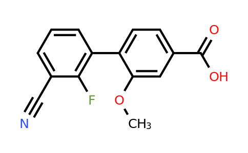 1261974-49-5 | 4-(3-Cyano-2-fluorophenyl)-3-methoxybenzoic acid