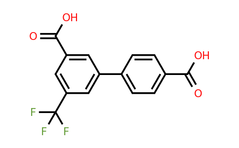1261975-94-3 | 5-(Trifluoromethyl)-[1,1'-biphenyl]-3,4'-dicarboxylic acid