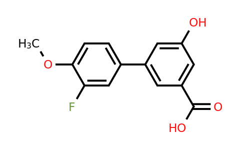 1261975-96-5 | 3-(3-Fluoro-4-methoxyphenyl)-5-hydroxybenzoic acid