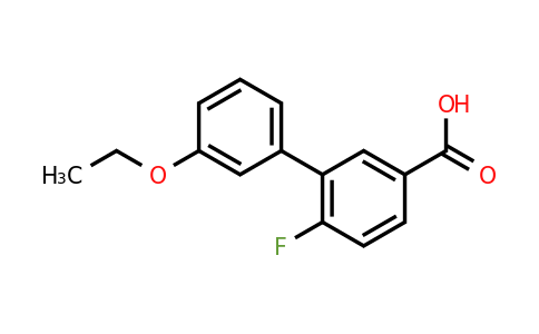 1261976-38-8 | 3-(3-Ethoxyphenyl)-4-fluorobenzoic acid